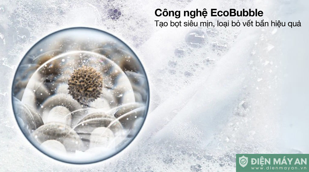 Máy giặt Samsung AI EcoBubble Inverter 12 kg WW12CG604DLBSV